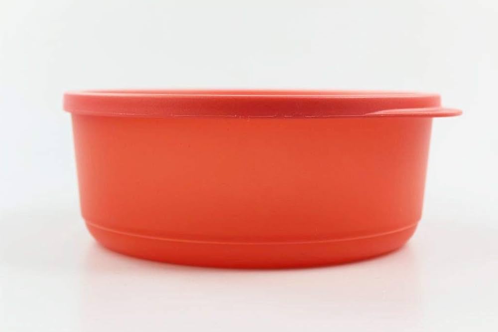 Tupperware pojemnik na lodówkę, okrągły, 950 ml, czerwony